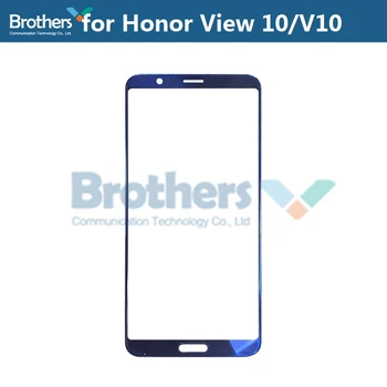 Priekinės Stiklo Lęšis Huawei Honor Peržiūrėti 10 V10 Touch Screen Stiklas View10 BKL-AL20 L04 Priekiniai LCD Stiklo Lęšio Pakeitimo