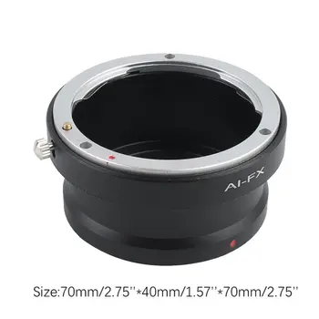 AI-FX Fotoaparato Objektyvo Adapterio Sriegis, tvirtinimas Nikon AF Objektyvas Fujifilm X-pro1 X-pro2 X (T1) X (T2) X-T20 X-T10 Kamera Adapterio Žiedas