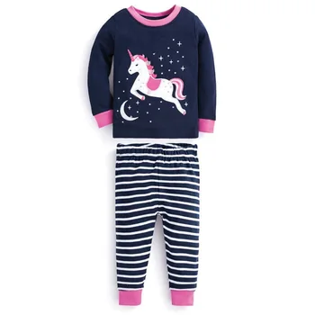 TUONXYE Vaikams kalėdų Pižama Nustatyti Banginis Dizaino Vaikai Pijamas Berniukų naktiniai drabužiai Rudens Medvilnės Mergaitėms ilgomis Rankovėmis Sleepwear Kostiumas