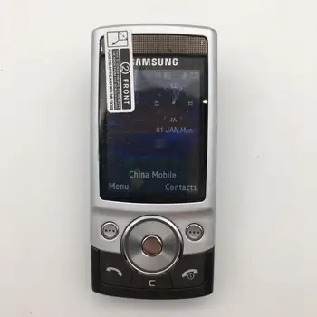 G600 Originalus, Atrakinta Skaidrių Samsung G600 Mobiliojo telefono 2.2 inch' 5.0 MP Bluetooth FM Raido Garsiakalbį mobilusis Telefonas Nemokamas Pristatymas