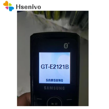 E2121B Original Atrakinta Samsung Guru E2121B GSM Viena Sim Kortele, FM Radijas Mobiliojo Telefono Nemokamas Pristatymas