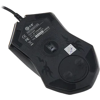 Z-7600 Apšvietimu Laidinio Pro Gaming Mouse for PC 6 Mygtukus, 2000 DPI Svoris Tuning Komplektas
