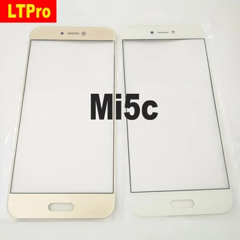 LTPro Juoda / Balta / Aukso Xiaomi Mi5 M5 Iš Stiklo Objektyvas lietimui Ekranas Xiaomi Mi5c M5c Mi 5c Telefonų atsarginės dalys