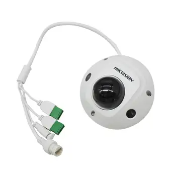 Hikvision 4MP Dome IP VAIZDO Kamera su POE DS-2CD2543G0-YRA 4MP IR Tinklo Saugumo Night Versija Kamera H. 265 su SD Kortelės Lizdas IP67