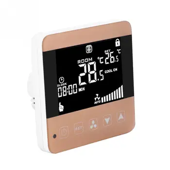 LCD Skaitmeninis Protingas Temperatūros Reguliatorius Termostatas Centrinės Oro Kondicionavimo sistema Su Termostatu Nuotolinio Valdymo Karšto