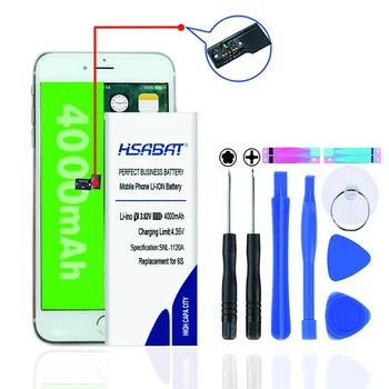HSABAT 4000mAh Mobiliojo Telefono Bateriją, skirta iPhone 6s 4.7 colių / už iphone6s 4.7