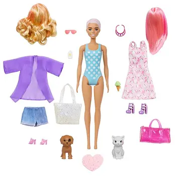 Naujas Originalias Barbie Lėles Dieną-Naktį Spalva Atskleisti Aklas Dėžutė su 25 Netikėtumų, Žaislai Mergaitėms, Vaikams, Dovana, Žaislai Makiažas