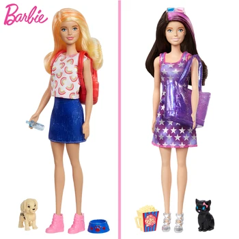 Naujas Originalias Barbie Lėles Dieną-Naktį Spalva Atskleisti Aklas Dėžutė su 25 Netikėtumų, Žaislai Mergaitėms, Vaikams, Dovana, Žaislai Makiažas