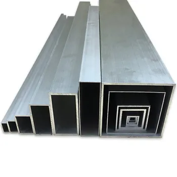 Priskirtą nuorodą,Aliuminio lydinio square metro profilis,100x50x1,910mm, 200mm ilgis