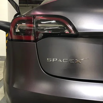 Veiklos Model3 automobilių uodega laišką, etiketės, Tesla Model 3 Priedai uodega lipdukas Modelio trijų modelio Y 2020 Naujas Tesla logotipas