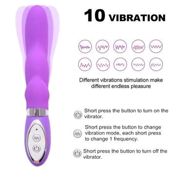4 Stilius Vandeniui Atsparus Vibratorius Klitorio Stimuliatorius Vibratoriai Moterims, 10 Greičio Funkcija Vibracijos Sekso Žaislai Moterų Clit Vibratorius
