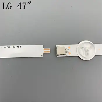 NAUJAS 12 VNT/set puikiai suderinama LED apšvietimo juostelės 47LE5500 47lp360c 47LN519 LC470DUE (SF)(R1) LC470DUE(SF)(R4)