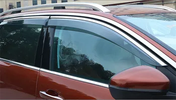 Automobilio Lango Saulė Angos Skydelis Lietaus Apsaugai lango lietus antakių lietaus, šildomi modifikacija peugeot 5008 2017-2019
