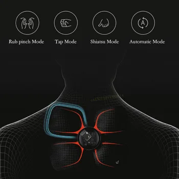 Xiaomi Mijia LF Keturių Ratų Pavara Masažo Magija Lipdukas Protingas Elektros Massager Organizmui Atsipalaiduoti Raumenų Darbą su Mihome App