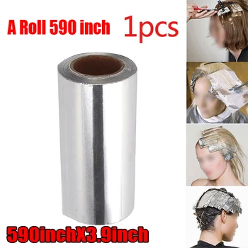1 Roll Tirštėti aliuminio folija, pabrėžiant Plaukų Dažų, popieriaus tablet plaukų dažymo įrankiai peluqueria papel aluminio para mechas