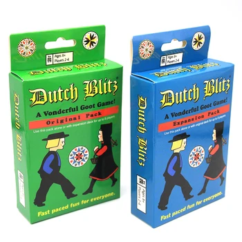 Olandų Blitz Originalus ir Expansion Pack Rinkinio Kortų Žaidimas Valdybos Įtraukti 160 Kortelių ir Taisykles, Puikus Šeimos Žaidimas Žaislas Dovana