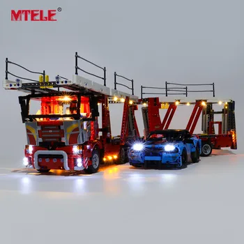 MTELE Prekės LED lemputės Komplektą Už įrangos pardavimas, biuro įrangos autovėžis Žaislas Blokai Compatile Su 42098