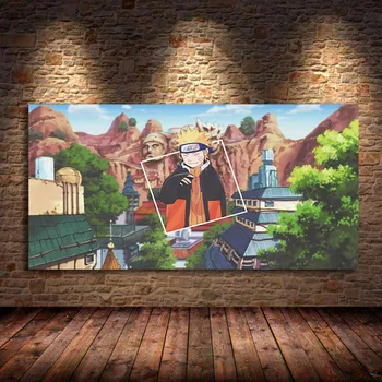 Japonijos Anime Naruto Hokages Didelis Dydis Animacinių Filmų, Plakatų Ir Grafikos Drobė Sienos Meno Tapybos Ant Namų Dekoro Nuotraukos Kambarį