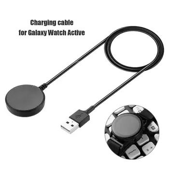 ALLOYSEED Belaidis Kroviklis Dokas Su 1m USB Įkrovimo Kabelis Lopšio Laikiklis Stovas Samsung Galaxy Žiūrėti Aktyvus Mokestis Laikiklis