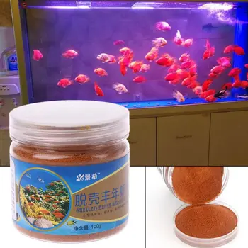 100g Akvariumas Mažas Žuvis Sūrymu Krevečių, Kiaušiniai Sveikas Ocean Nutrition Žuvų Maistu Šerti