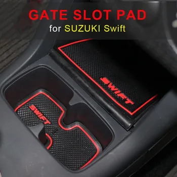 Vartų angą padas Suzuki Swift Vidaus Duris Mygtukai/Cup Dulkių kilimėliai Vandens Miestelyje, neslidžia Durų Groove Kilimėlis