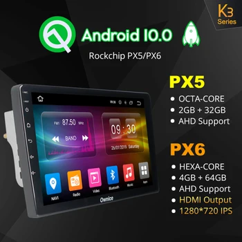 Ownice Android 10.0 Octa Core 2 din Automobilių radijo DVD Grotuvas GPS Navi 