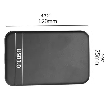 2.5 Colio SATA į USB 3.0 HDD SSD Atveju Kietojo Disko Gaubto Išorės Mobiliojo ryšio Dėžutė