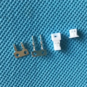 Micro DĻSV 1,25 mm C1251 2-Pin Female Male Jungtis Plug & Garbanos x 100 Rinkiniai