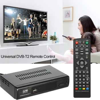 Universalus DVB-T2 (Set-Top Box Nuotolinio Valdymo Belaidžio Smart Televizijos STB Valdytojo Pakeitimo HDTV Smart TV Box