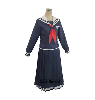 Danganronpa Fukawa Touko Mokyklos Vienodos Sailor Kostiumas Viršūnes Suknelė Przybornik Žaidimai Cosplay Kostiumai