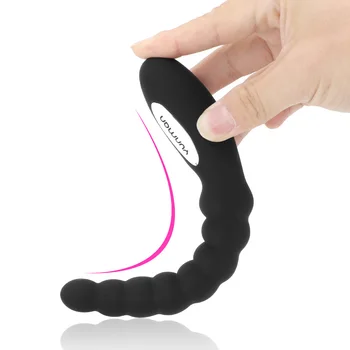 VATINE Butt Plug Sekso Žaislai Moterims, Vyrams Sekso Įrankiai Poroms Silikono Analinis Granulės Vibratorius 10 Greičio Analinis Kaištis Vibratoriai