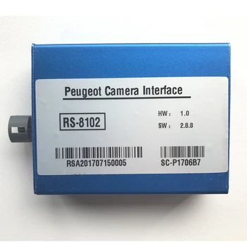Reguliuojamo Galinio vaizdo kamera Peugeot 2008 3008 308 408 508 Sąsajos Adapteris automobilio Parkavimo Kamera Prisijungti Pradinį Ekraną Smeg Dekoderis