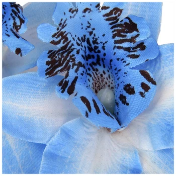 20 vnt 8cm Modeliavimas Tailandas Orchidėja Vadovas (Mėlyna)