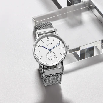 FEICE Unisex Laikrodis Bauhaus Žiūrėti Vyrų Automatinis Mechaninis laikrodis iš Nerūdijančio Plieno, atsparus Vandeniui Atsitiktinis Mados Žiūrėti FM201