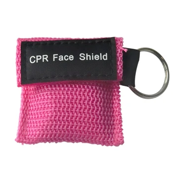 5vnt CPR Resuscitator Kaukė CPR veidui Klavišus Grandinės Vienos krypties Vožtuvas Pirmosios Pagalbos, Gelbėjimo, Mokymo Tiekimą Sveikatos Priežiūros