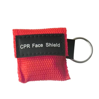 5vnt CPR Resuscitator Kaukė CPR veidui Klavišus Grandinės Vienos krypties Vožtuvas Pirmosios Pagalbos, Gelbėjimo, Mokymo Tiekimą Sveikatos Priežiūros