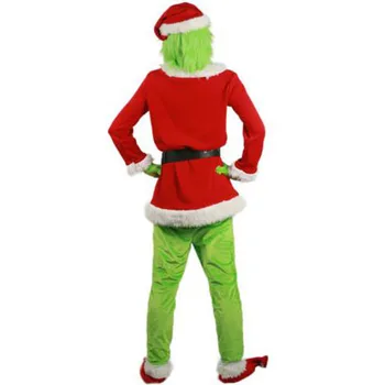 Santa Geek Cosplay Kostiumas Kaip Geek Pavogė Kalėdų Kostiumas Komplektus Suaugusiųjų KALĖDOS Šalis Kostiumas