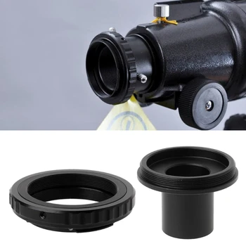 Standartinis Metalo Kaištiniai, Pritvirtinkite Objektyvo Adapteris 23.2 MM NIKON Canon ar Skaitmeniniai veidrodiniai fotoaparatai VEIDRODINIŲ Fotoaparatų su Mikroskopo ir Teleskopo