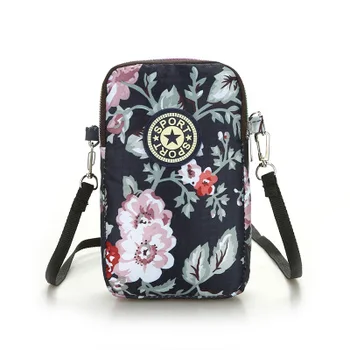 Mados gėlių Spaudinių moterų Mini Pirkinių handbgas!Naujas Lady Atsitiktinis peties&Crossbody maišuose Universalus Oksfordo Multi-naudoti Vežėjas