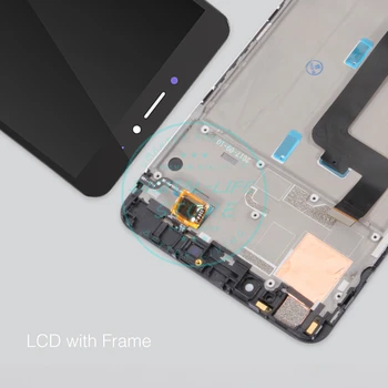 Už Xiaomi Mi Max 2 LCD Ekranas Jutiklinis Ekranas su Rėmu Pakeitimo skaitmeninis keitiklis Asamblėjos Mi Max2 LCD Ekrano Remontas, Atsarginės Dalys