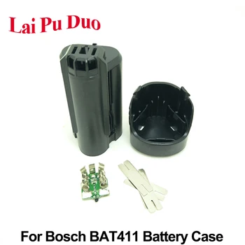 Už Bosch 10.8 V BAT411 elektrinių Įrankių Baterijų Plastikinis korpusas (Be Elementų) GPGB 411 411A GSR 10.8-Li