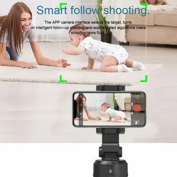 Patobulinta Versija Apai Genie 360° AI Smart Po Šaudymo kardaniniai šarnyrai, Smart Face Recognition Selfie Stick Trikojo Telefono Kamera