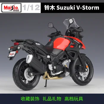 1:12 Maisto Suzuki V-Storm Raudona Diecast Motociklas
