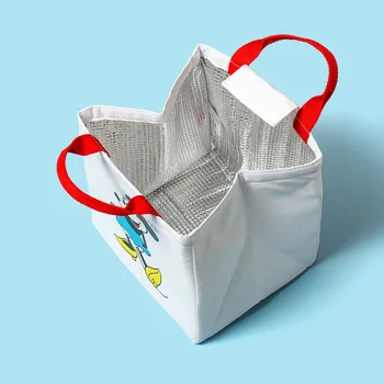 Naujas Disney Mickey animacinių filmų mielas pietūs maišą didelės talpos aliuminio folija izoliacija maišelį iškylą pietūs lauke pietūs maišą