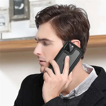 Anglies Pluošto Telefono dėklas Skirtas iPhone 12 11 Pro Max XS MAX XR 7 8 6 Plus X Prabangos prekės minkštos TPU case for iphone SE 2020 Padengti Atveju