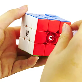 Yj Yulong V2M 3x3x3 Magnetinio Greitis Kubo Profesinės Stickerless Twisty Įspūdį 56mm Magic Cube Švietimo Žaislai Vaikams