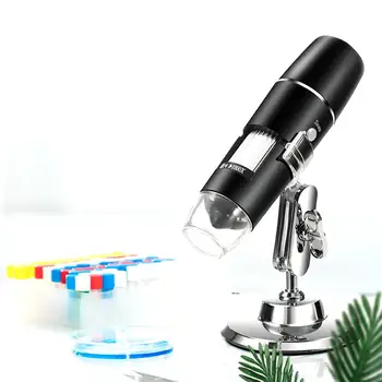 1000X Wifi Skaitmeninis Mikroskopas Didinamojo stiklo, USB Tikrinimo Kamera 8 LED su Stovu, skirta 