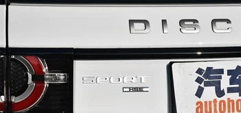 1 VNT 3D ABS Naujas SPORT HSE Raidžių Juoda Kamieno Bagažinės Emblema Automobilių Lipdukai Ženklelis Range Rover Automobilių Optikos automobilių reikmenys