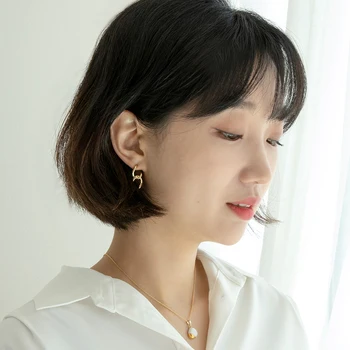 Kpop korėjos Įžymybė pats mados metalo geometrinis auskarai moteris pakabukas auskarai bohemijos pareiškimą, moterų papuošalai, šaliai, dovanos