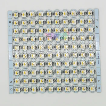 100vnt SK6812 IC Built-in 5050 SMD RGB DC5V SK6812 LED Valdybos Heatsink RGBW/RGBWW LED lustai (10mm*3mm)
